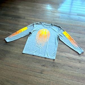 Boys Athletic Tekgear Full sleeve basketball tee shirt